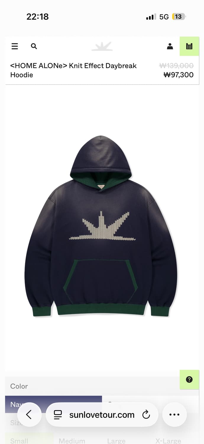 썬러브 HOME ALONE 후디 상품이미지6