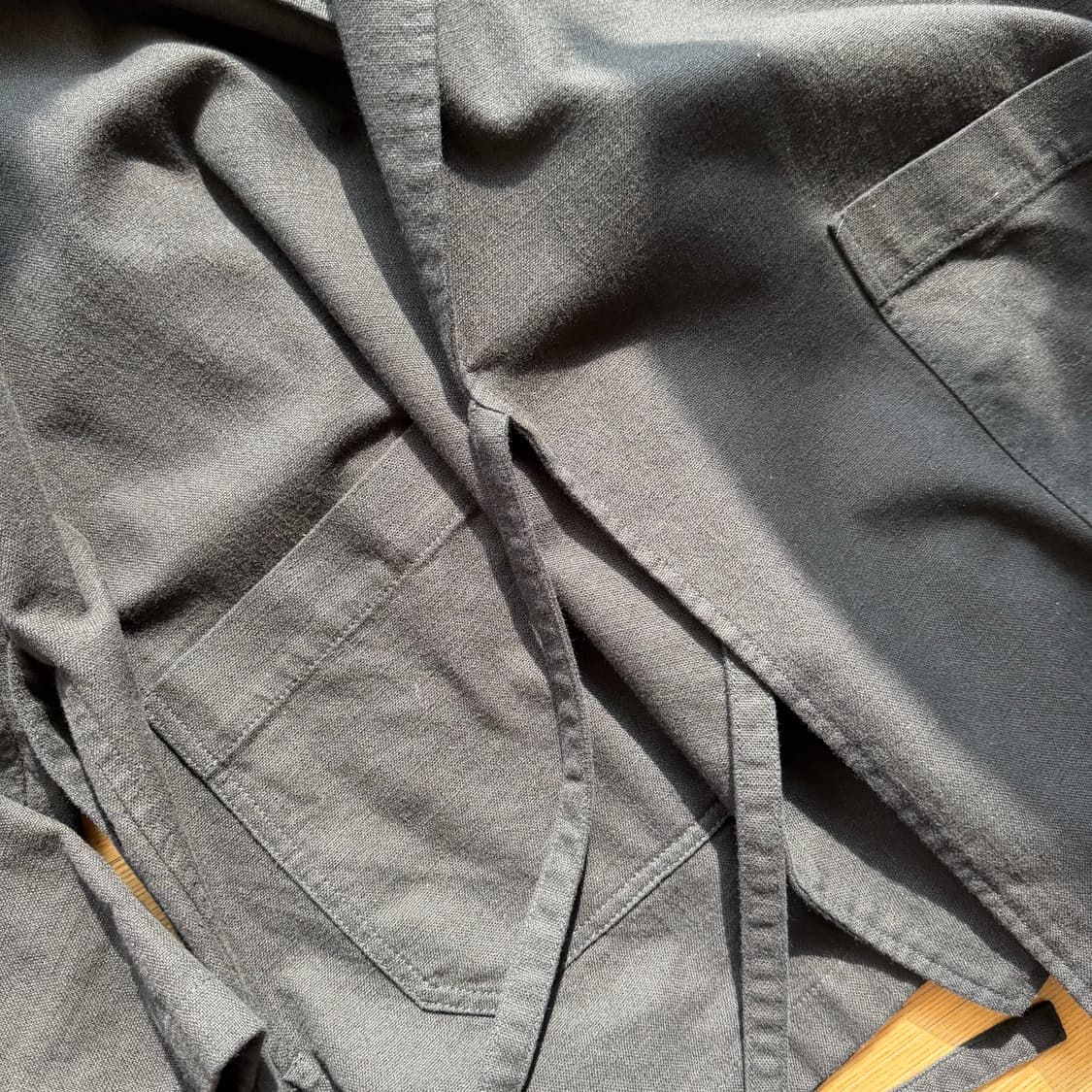 요지 야마모토 s’yte 랩 디테일 오버사이즈 블레이저 상품이미지2