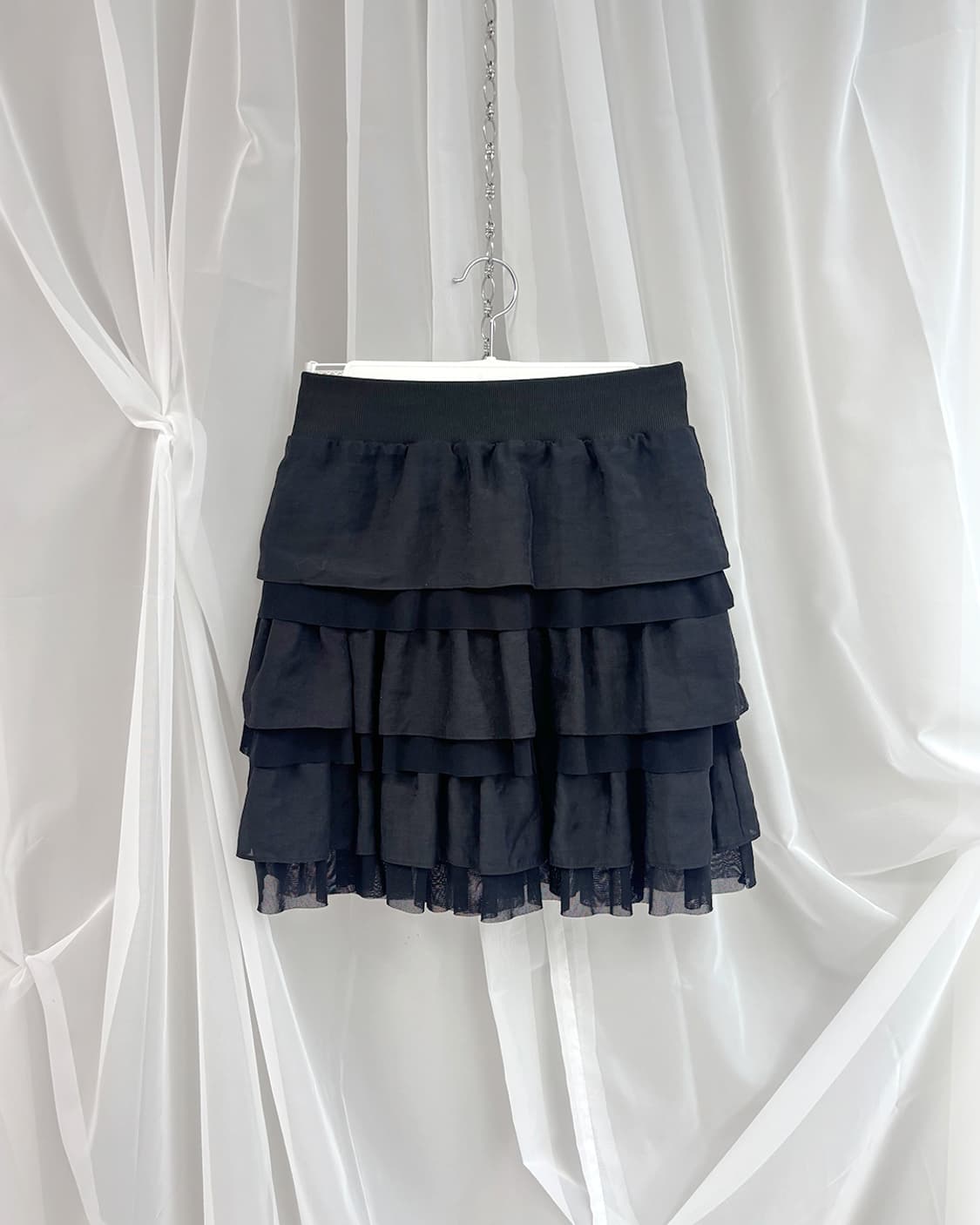 brique tiered banding skirt 상품이미지1