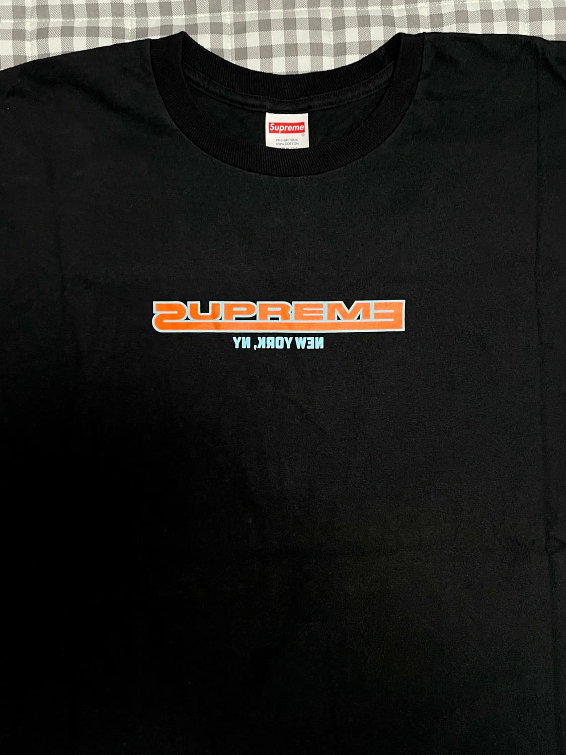 슈프림 커넥티드 티셔츠 블랙 - 21FW 상품이미지2