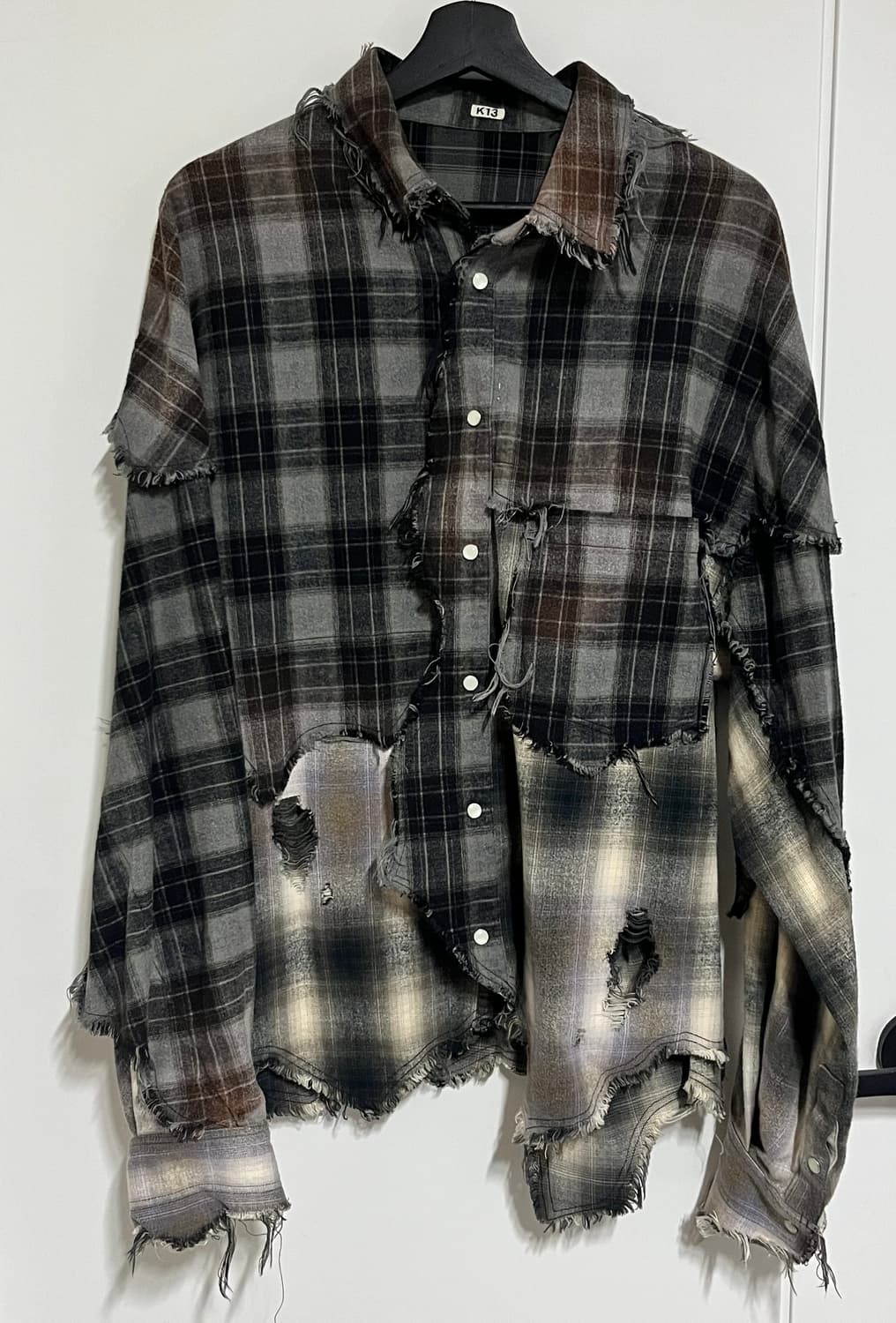 Khoki 빈티지 이펙트 셔츠 상품이미지1