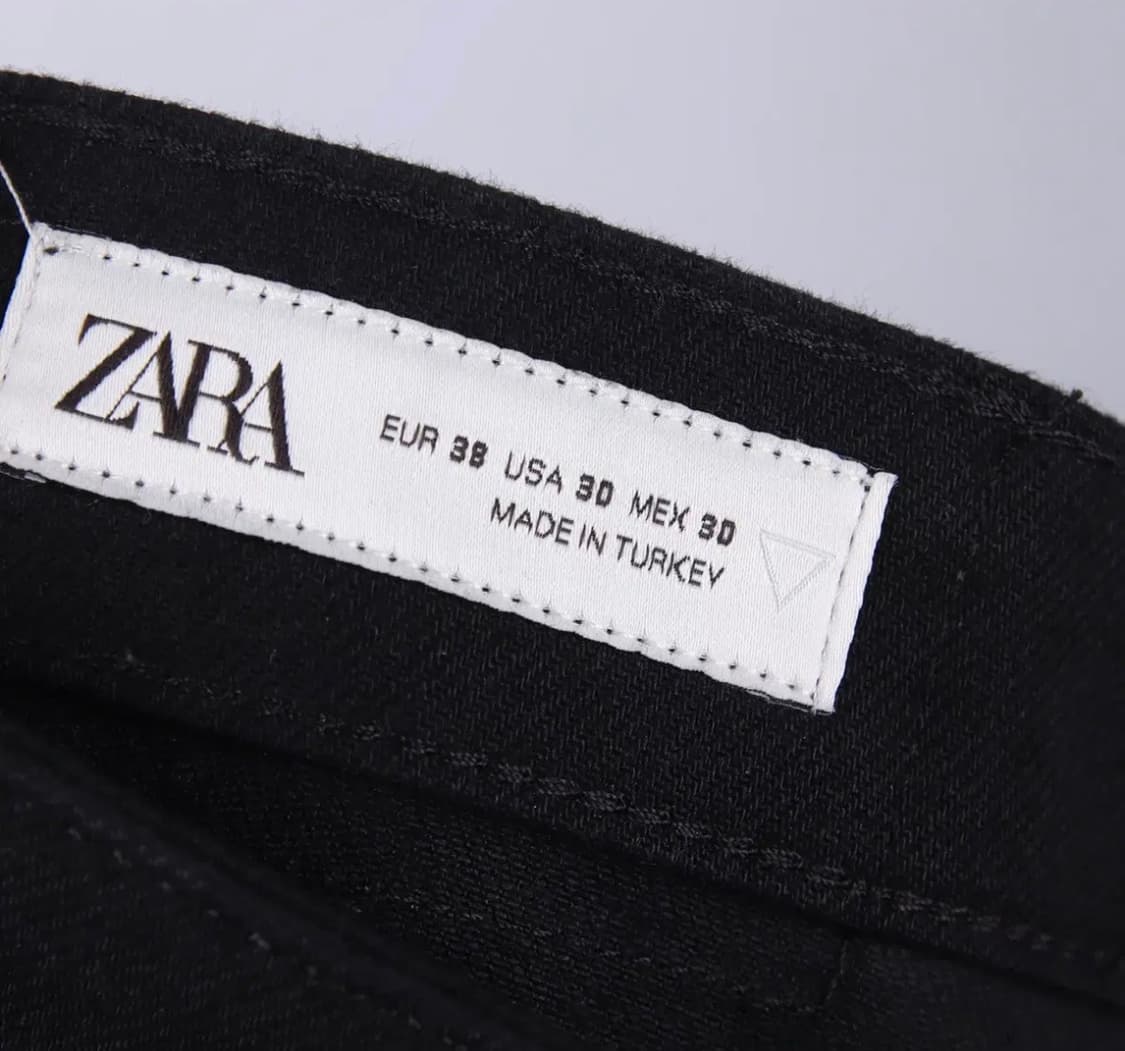 자라 버튼플라이 스트레이트 진  상품이미지3