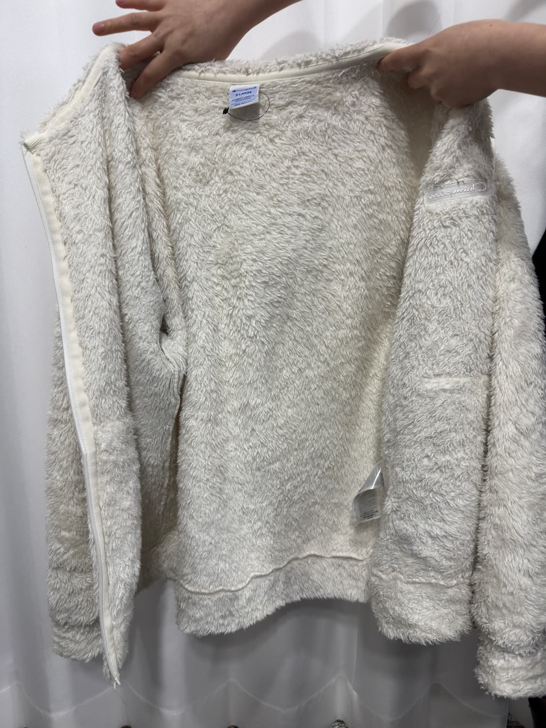 champion fleece zipup 상품이미지6