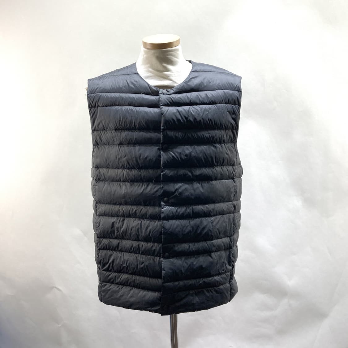 지오다노 남성덕다운경량패딩조끼 블랙 XL  상품이미지1