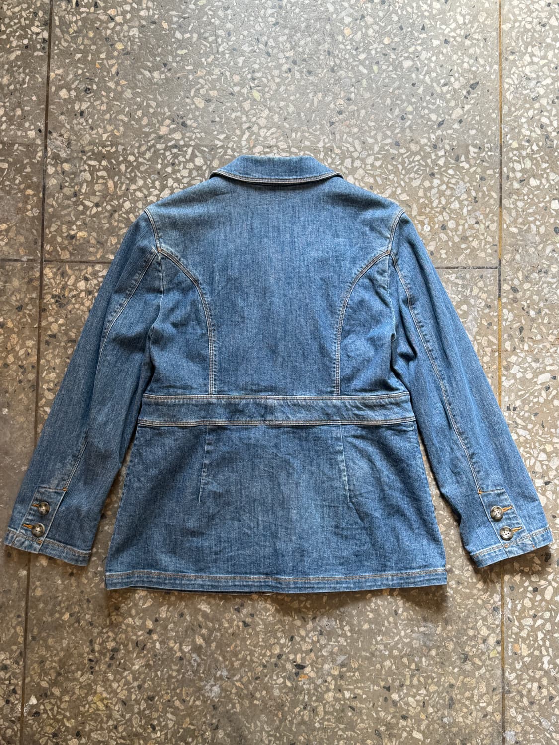 엘엘빈 여성 데님 초어 자켓(O72) 상품이미지4