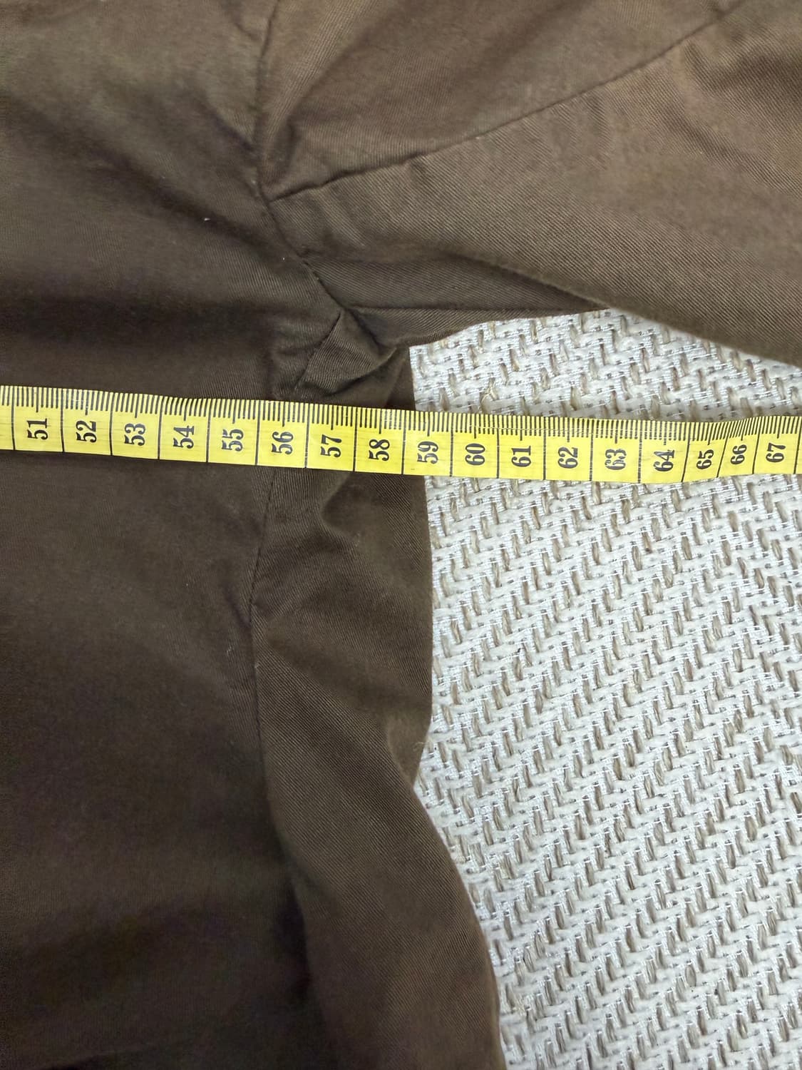 정품) 마르니 브라운 컬러 루즈핏 자켓 38 상품이미지9