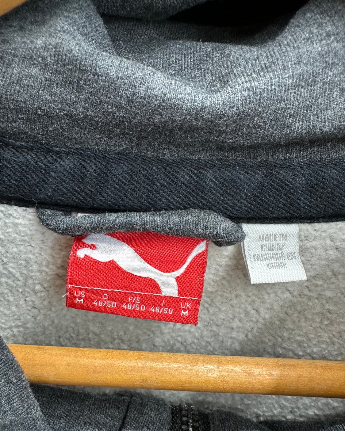 (WOMEN)퓨마 크롭 후드-M1476 상품이미지3