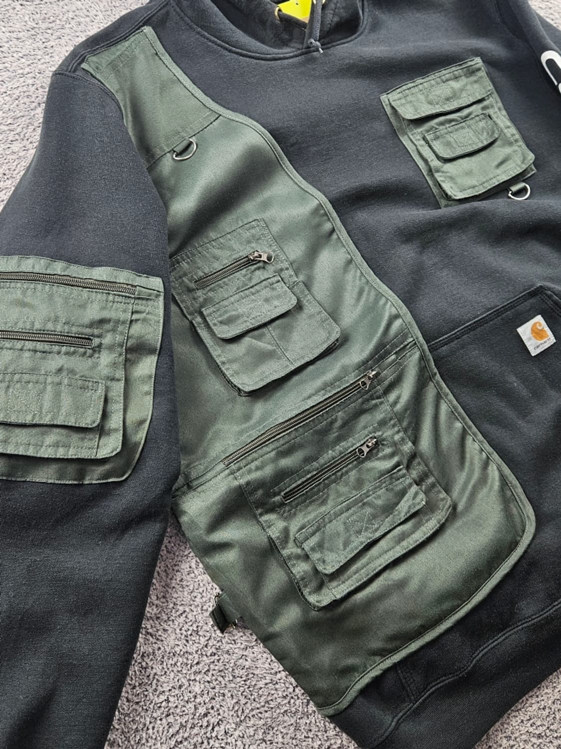 칼하트 포켓 베스트 커스텀 스웻 후드 티셔츠 ( 2XL ) / 10988 상품이미지6