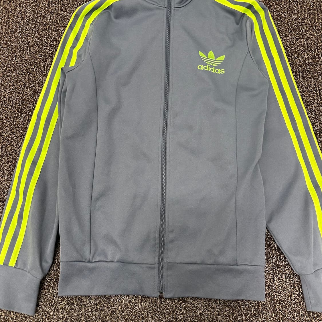 아디다스 공용 유로파 져지 집업 그레이 S 상품이미지3
