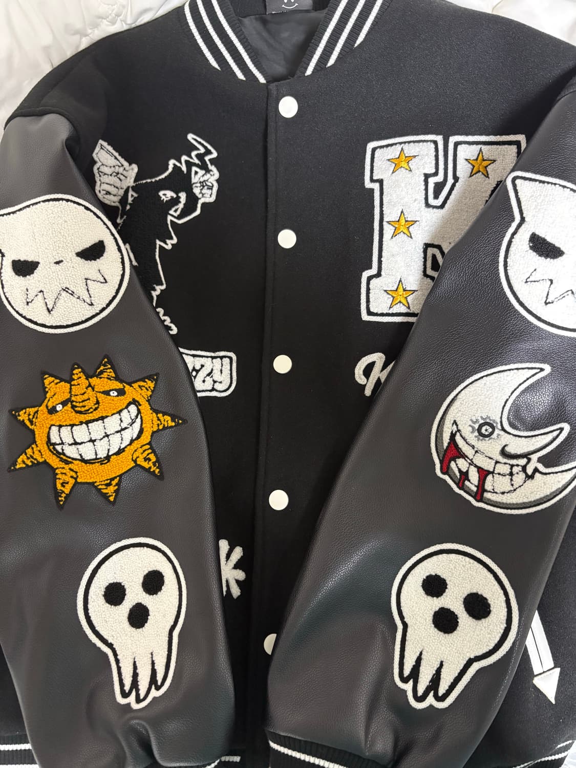 KAKAZZY 카카지 소울이터 바시티자켓 상품이미지1