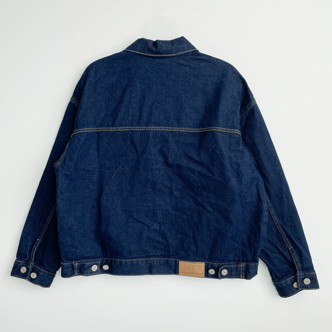 A2 1993스튜디오 스티치 데님 자켓 블루 M사이즈 상품이미지3
