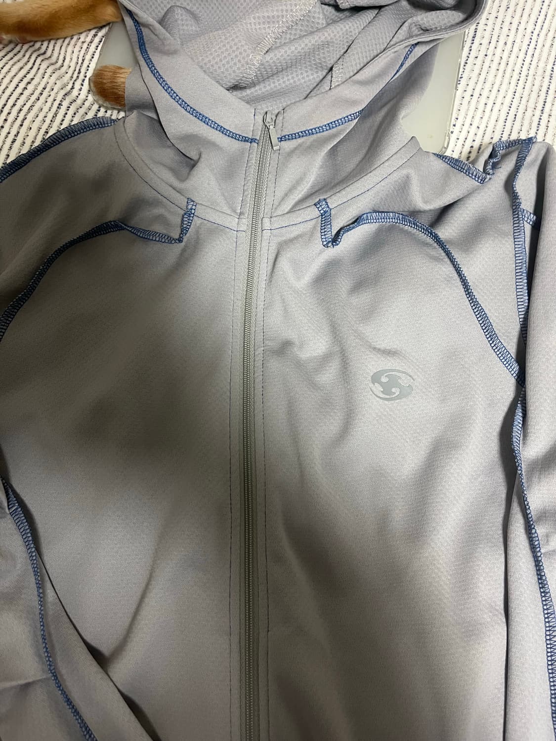 산산기어 25SS 후드집업 산산기어 X 고마츠나나 상품이미지3