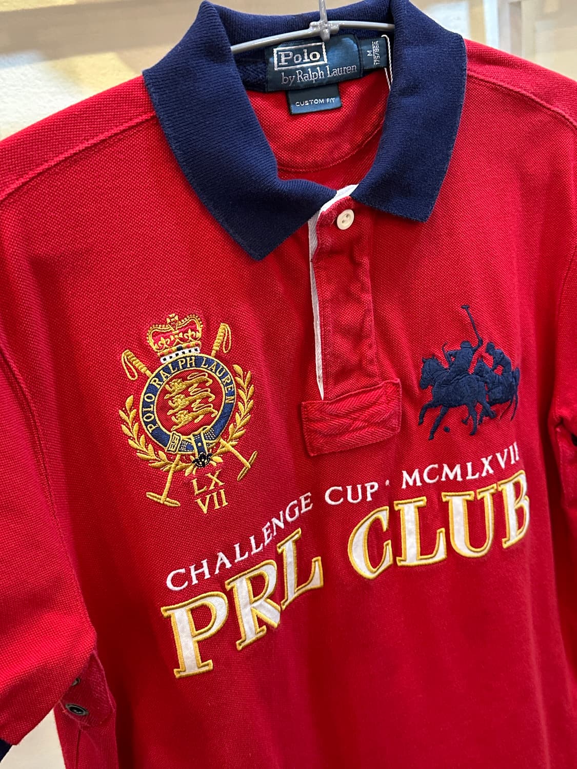 폴로 랄프로렌 빅포니 치프키프 반팔 카라티 레드 M 상품이미지3