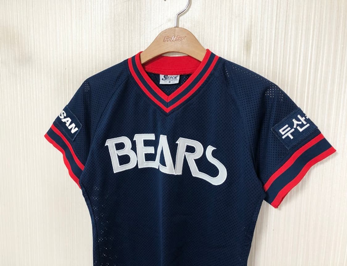 KBO 두산베어스 올드원정 유니폼/져지 9호(80) #25 장원준 상품이미지6