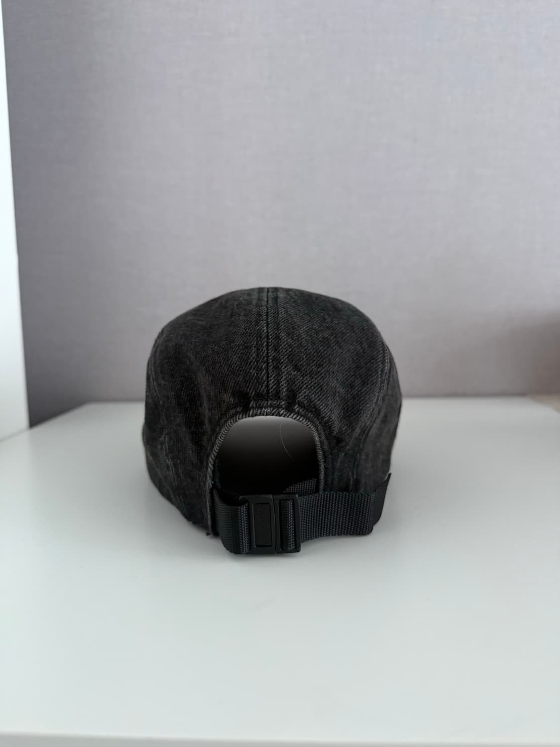 슈프림 데님 캠프캡 블랙 -24SS 상품이미지3