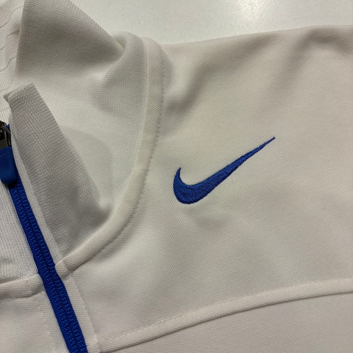 [M] 11s 나이키 라파엘 트랙 져지 자켓 화이트/블루 C938 상품이미지4