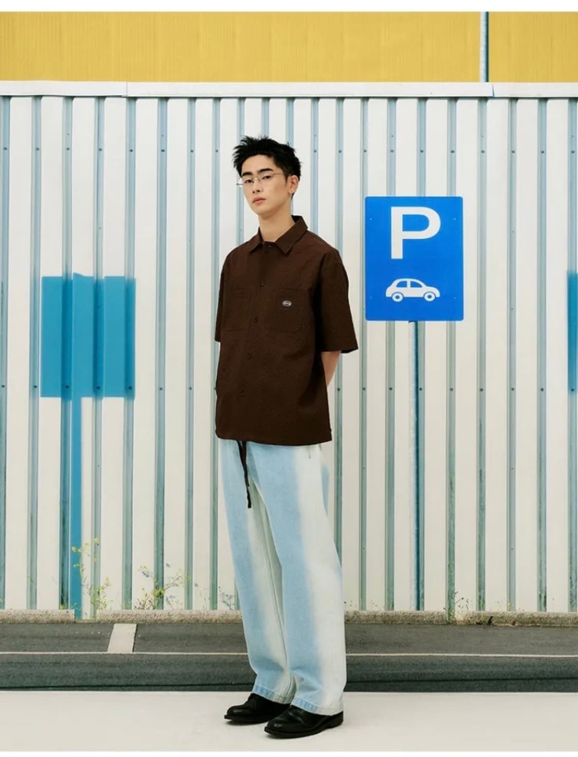 새상품)[m] Mmlg STRING HF SHIRT 엠엠엘지 반팔 셔츠 상품이미지7