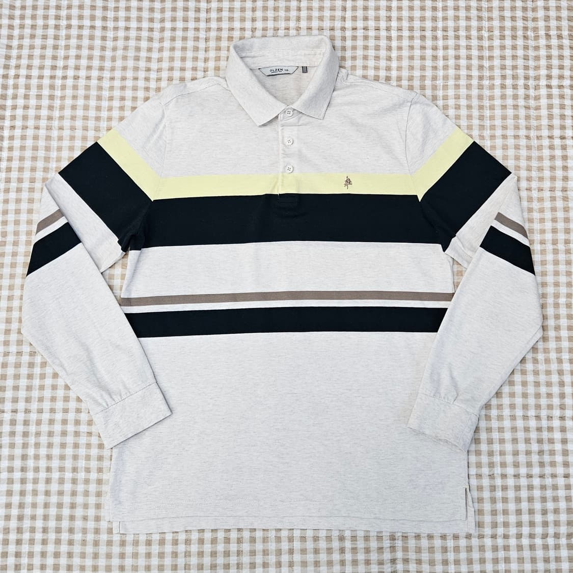 올젠 긴소매 카라티 남자100 상품이미지1