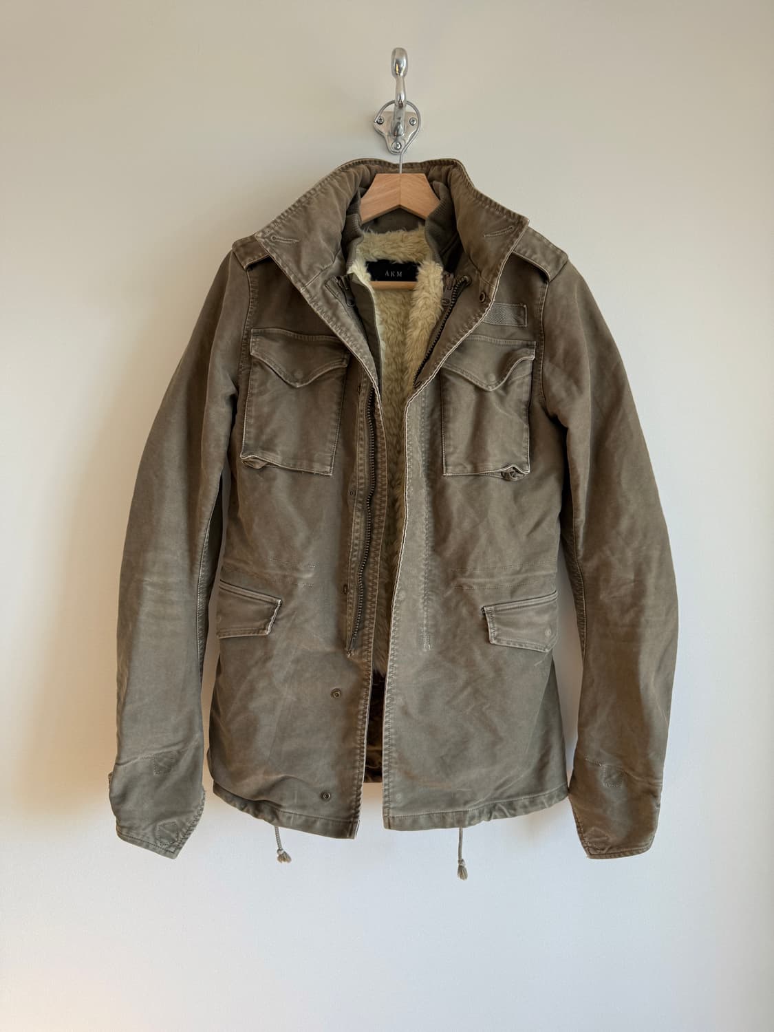 AKM M-65 모티브 필드 자켓 (내피 베스트 포함, TALON ZIP 상품이미지1