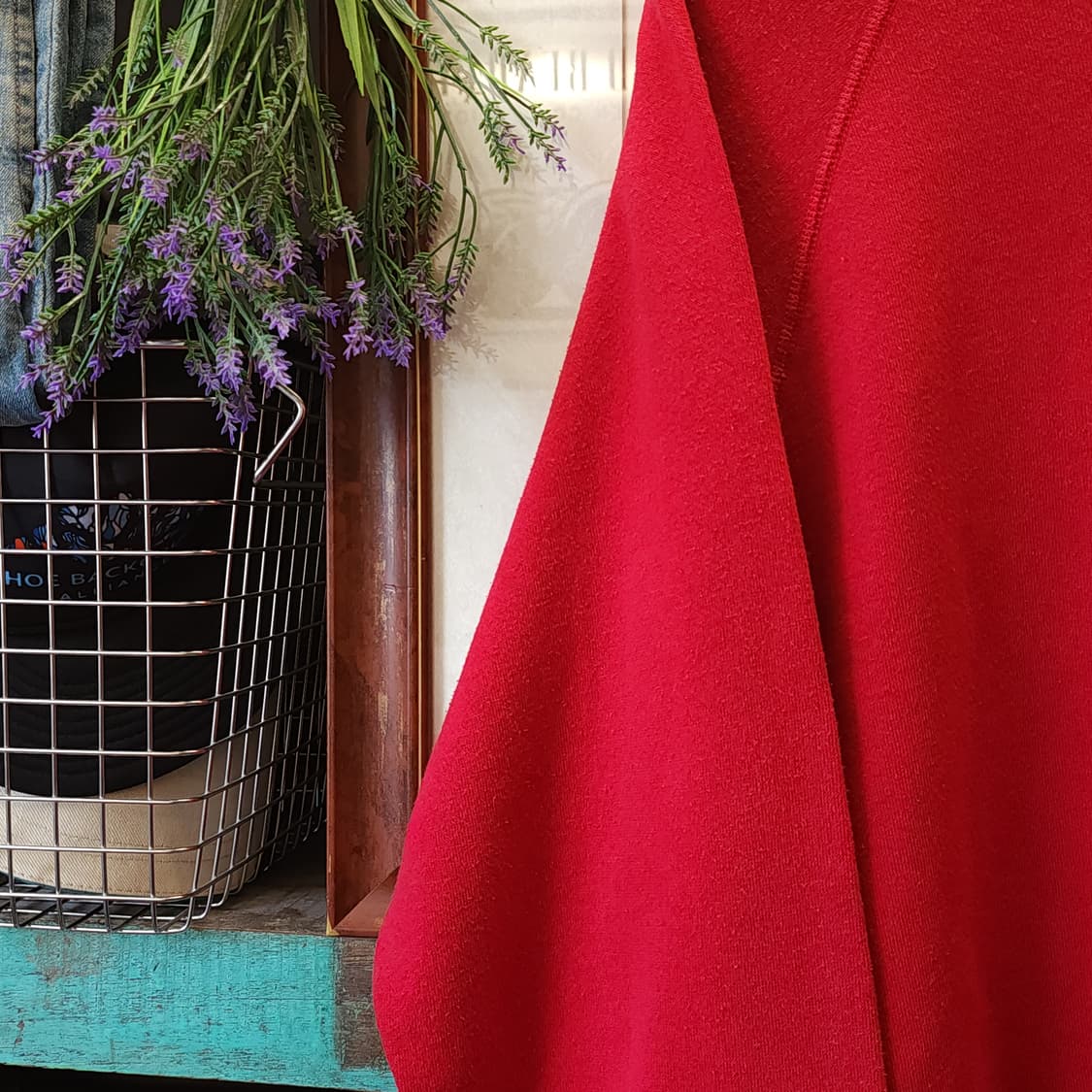 90s Lee 빈티지 스웻셔츠 플레인 스웻셔츠 파스텔 블루 페이딩 xl 상품이미지4