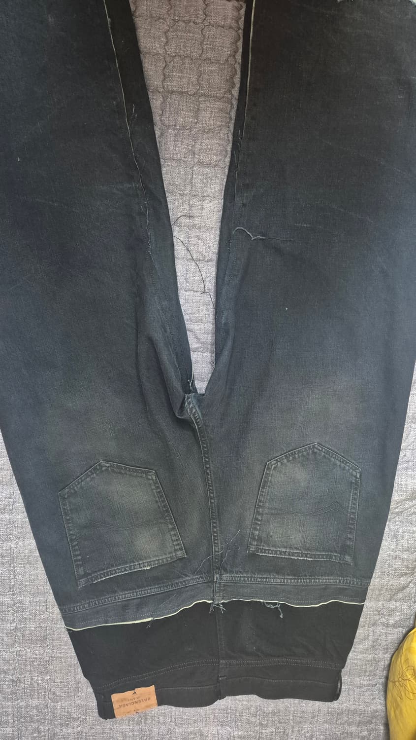 [S]발렌시아가 컷업 배기 블랙 상품이미지4