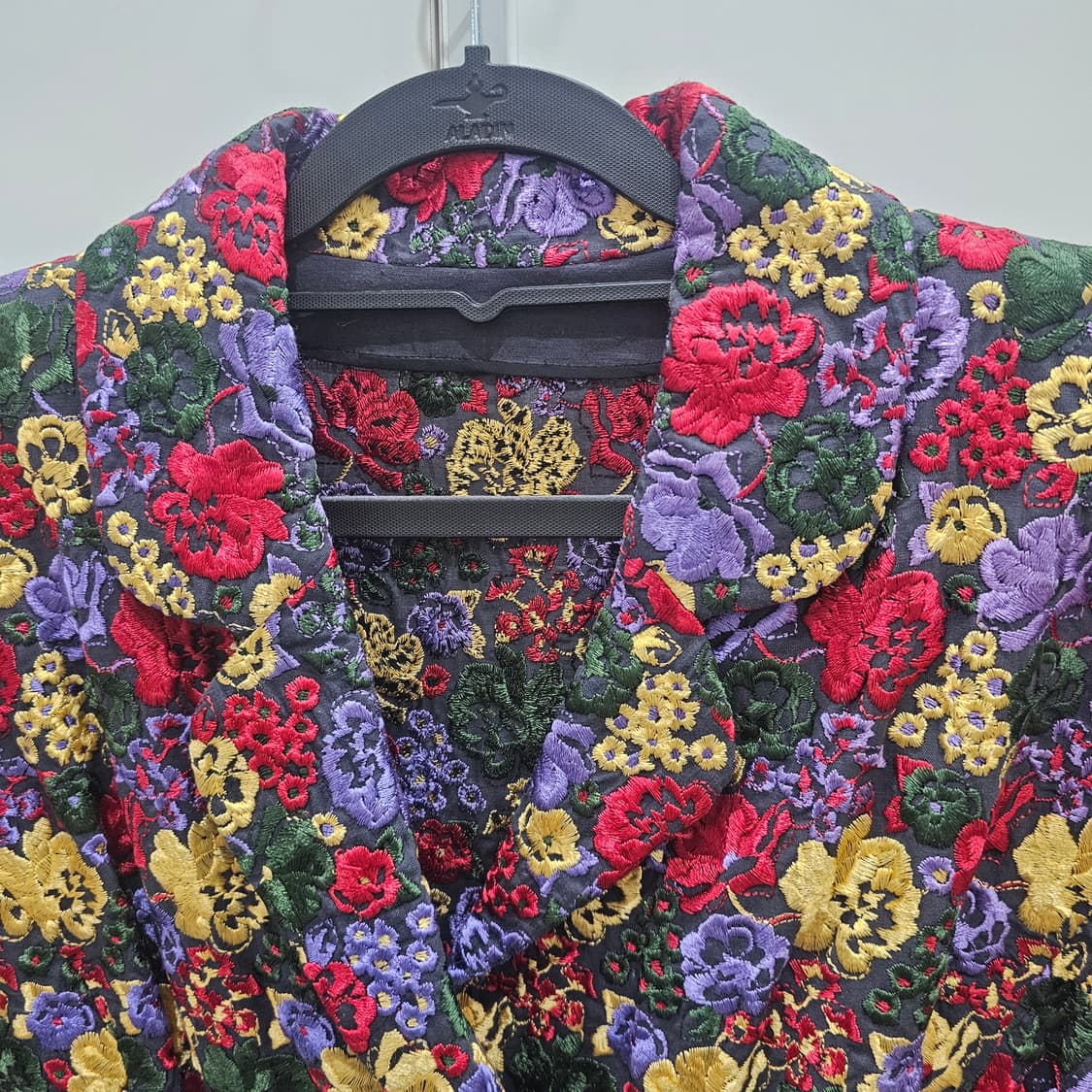 플라워자수 오버사이즈 자켓 상품이미지1