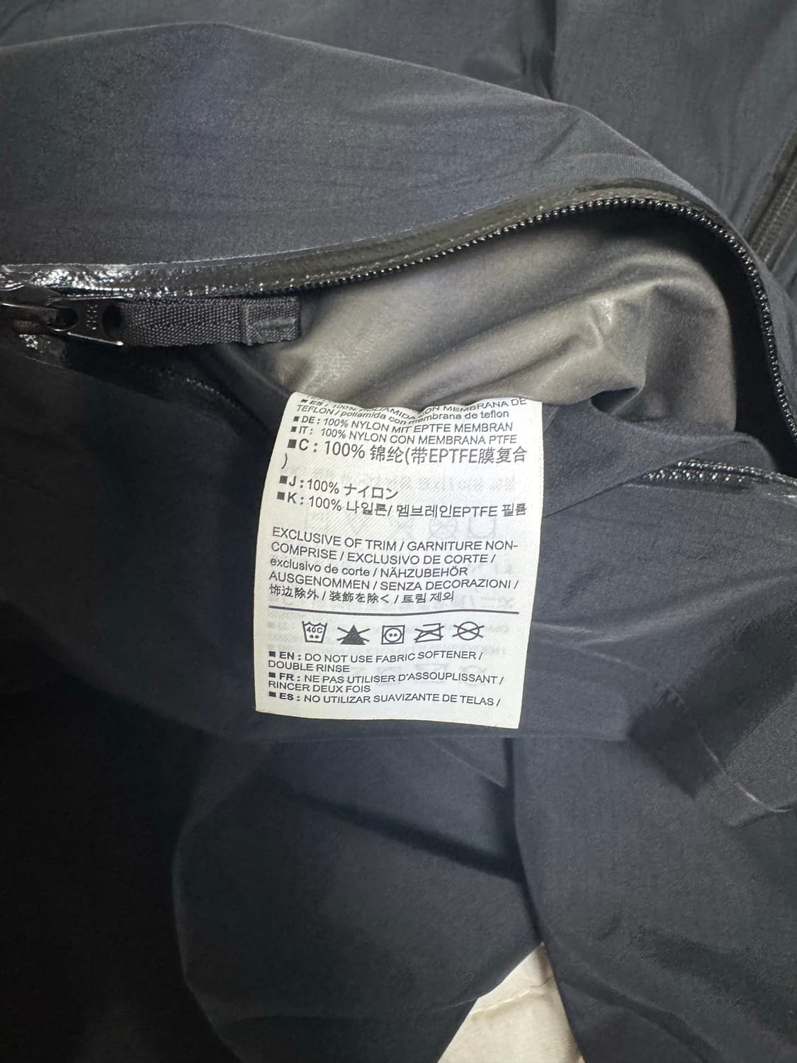 아크테릭스 제타SL 블랙 M 상품이미지6