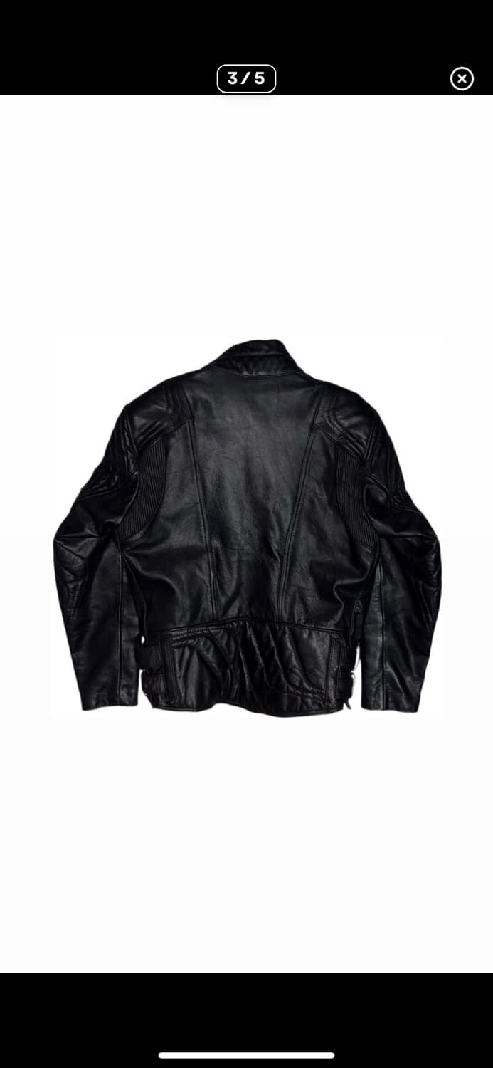 소가죽 바이커 자켓 상품이미지3