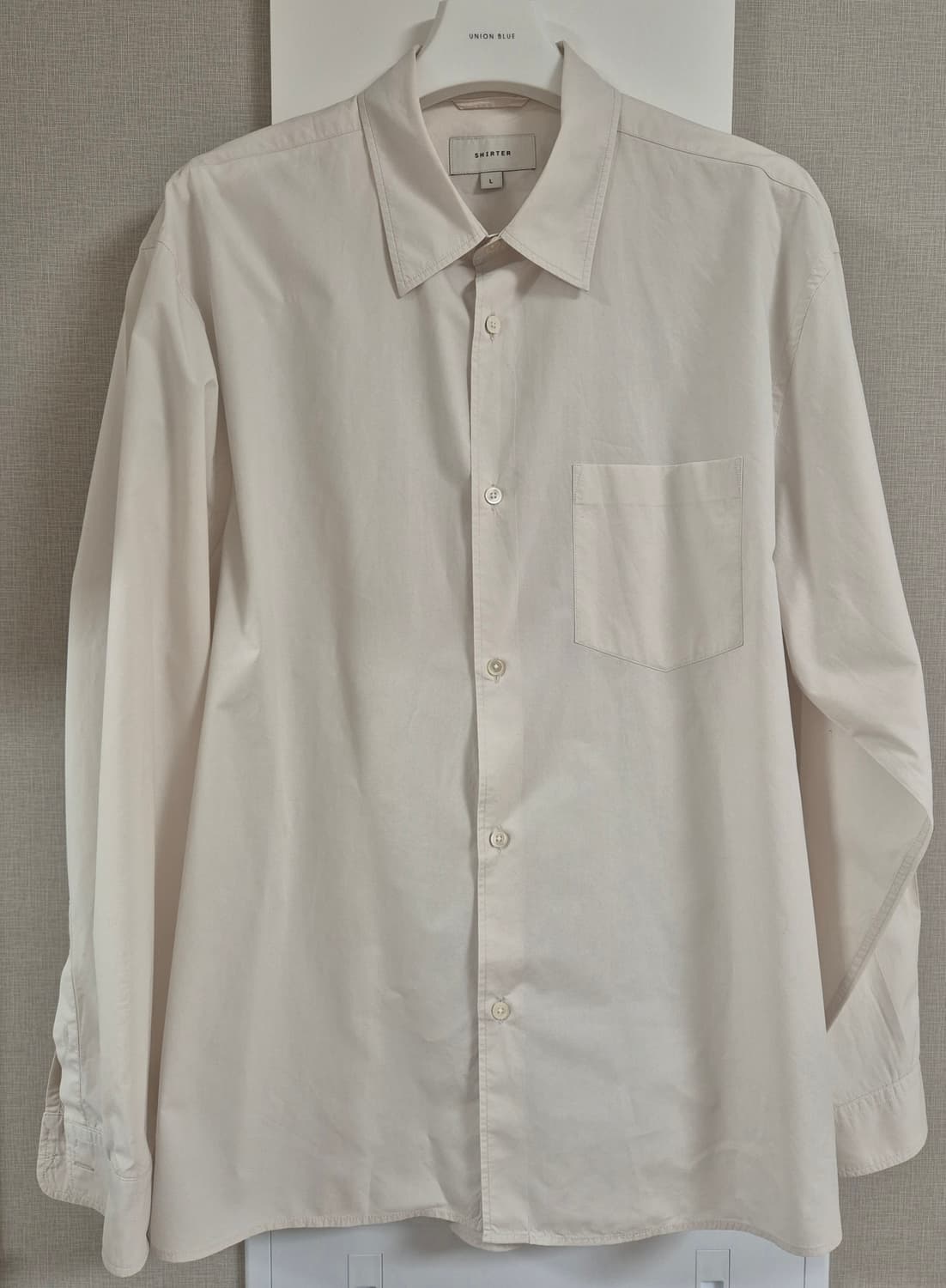 셔터 / 24SS STABLE SHIRT (SILVER) / L 상품이미지3