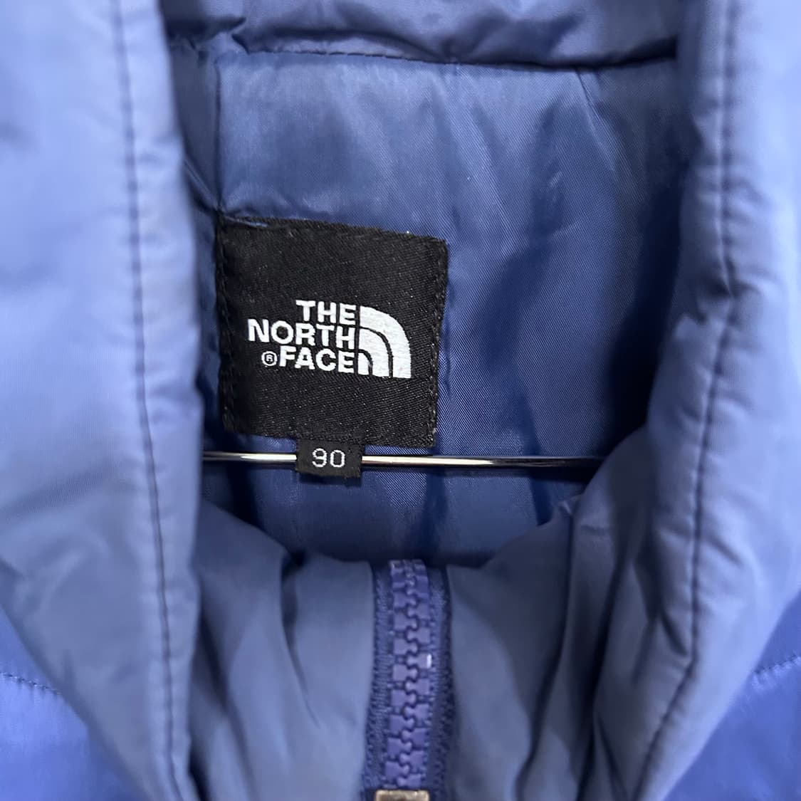 노스페이스 스몰로고 이너겸용 퀼티드 경량패딩 상품이미지3