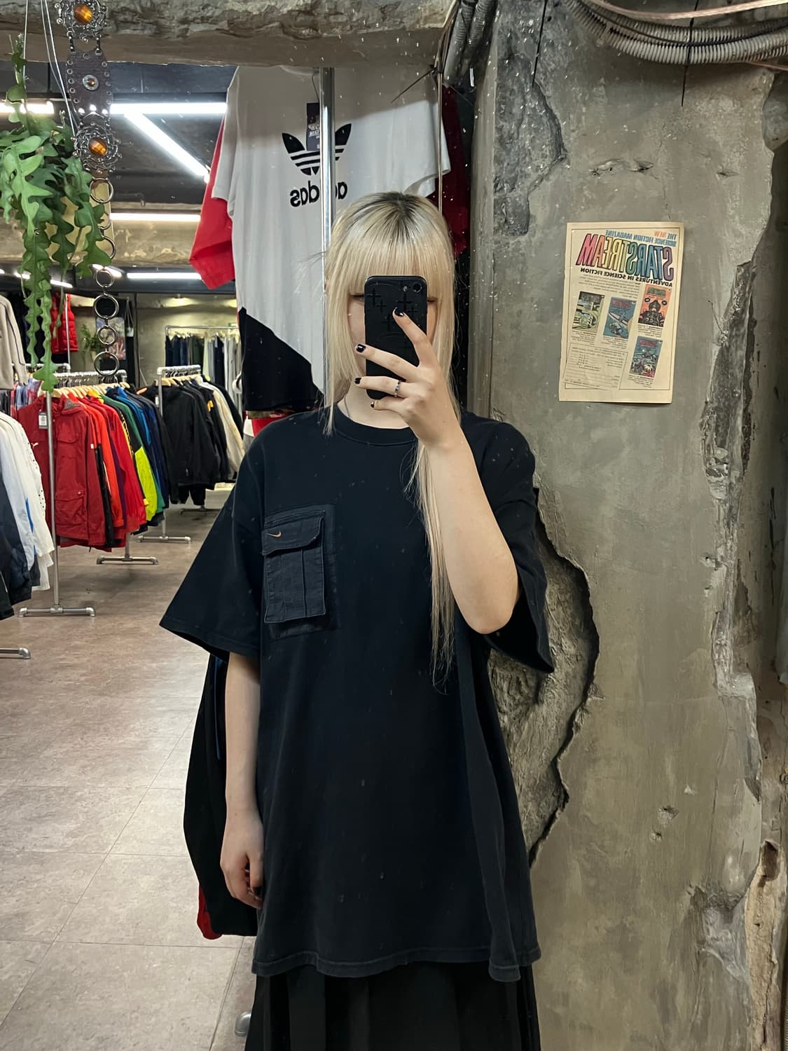 나이키 트래비스 스캇 포켓 반팔티 블랙 XL  상품이미지2
