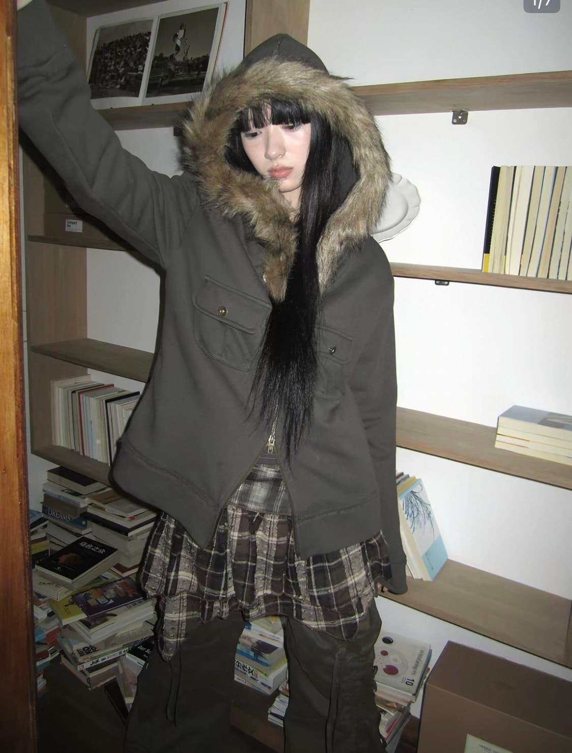 퍼 후드집업 상품이미지1