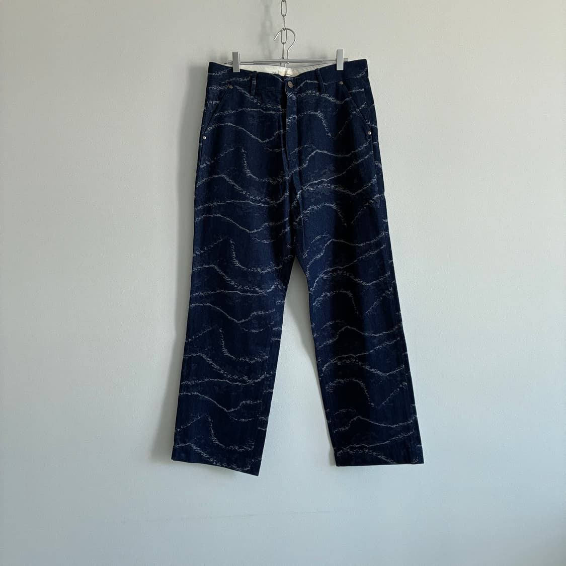 FABREGAT / WAVE SEMI-WIDE DENIM 상품이미지1