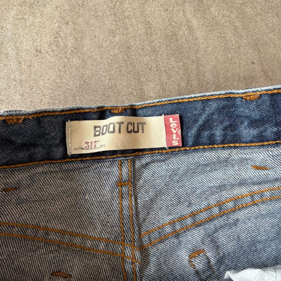 리바이스 정품 517 데님 팬츠 바지 상품이미지5