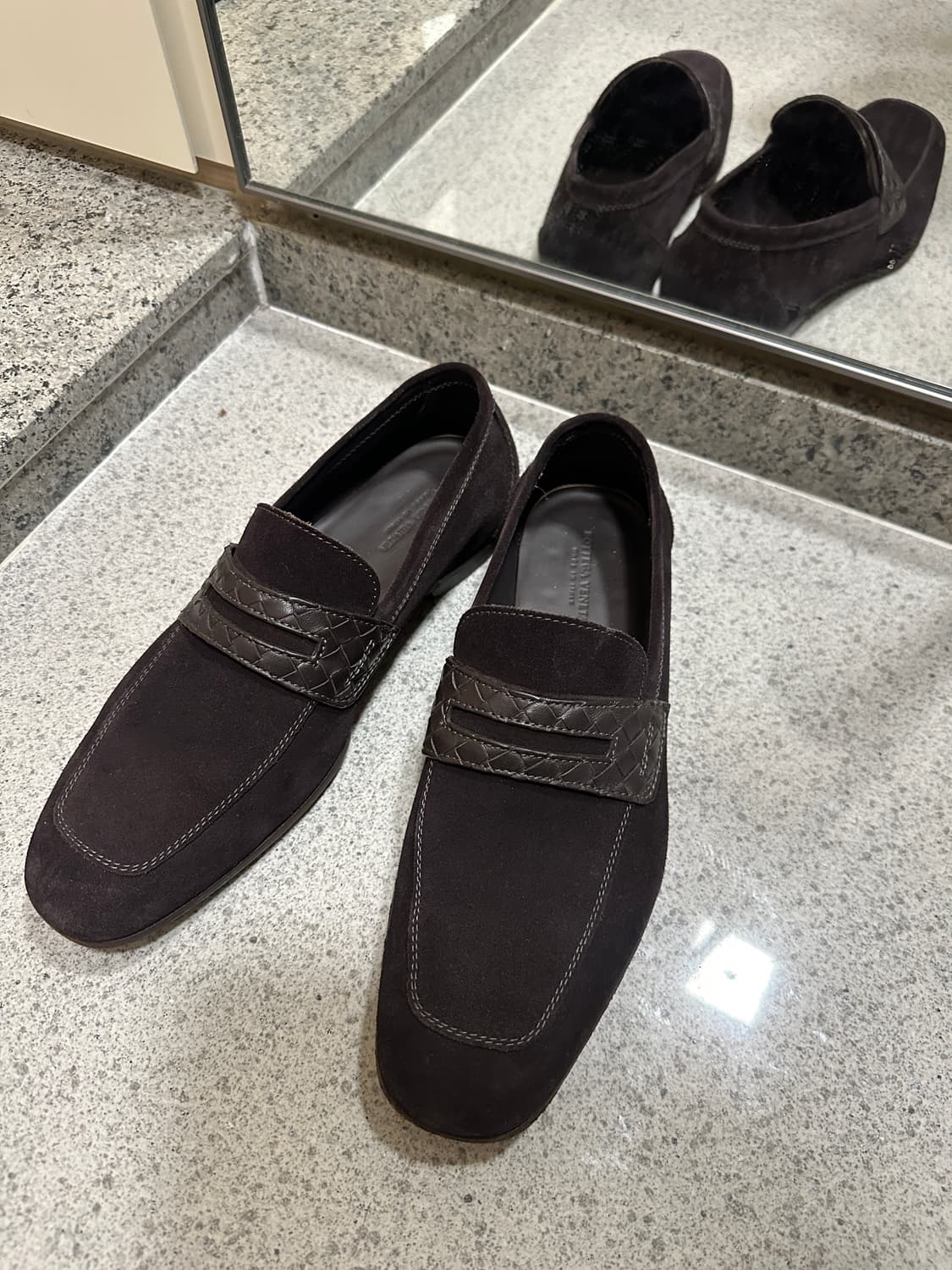 보테가 베네타 스웨이드 로퍼 상품이미지1