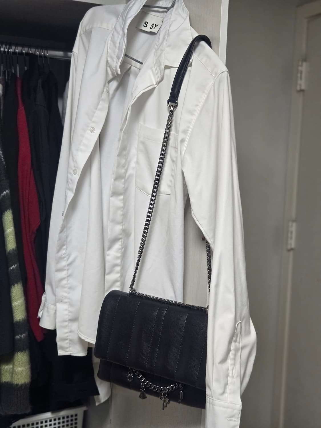 자라 참 퀼링 숄더크로스백 상품이미지7