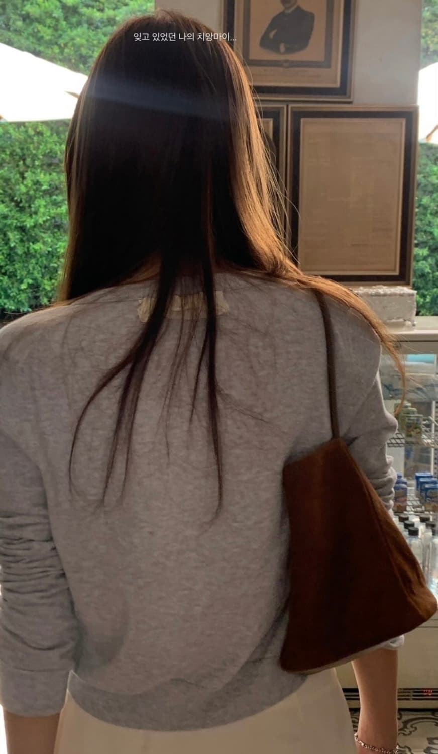 (새상품)tannat 타낫 베이직 라운드 가디건 그레이 상품이미지3