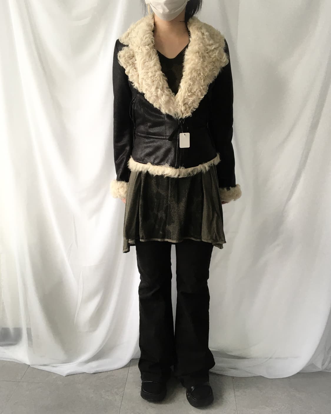 Lamb fur mixed mustang 상품이미지8