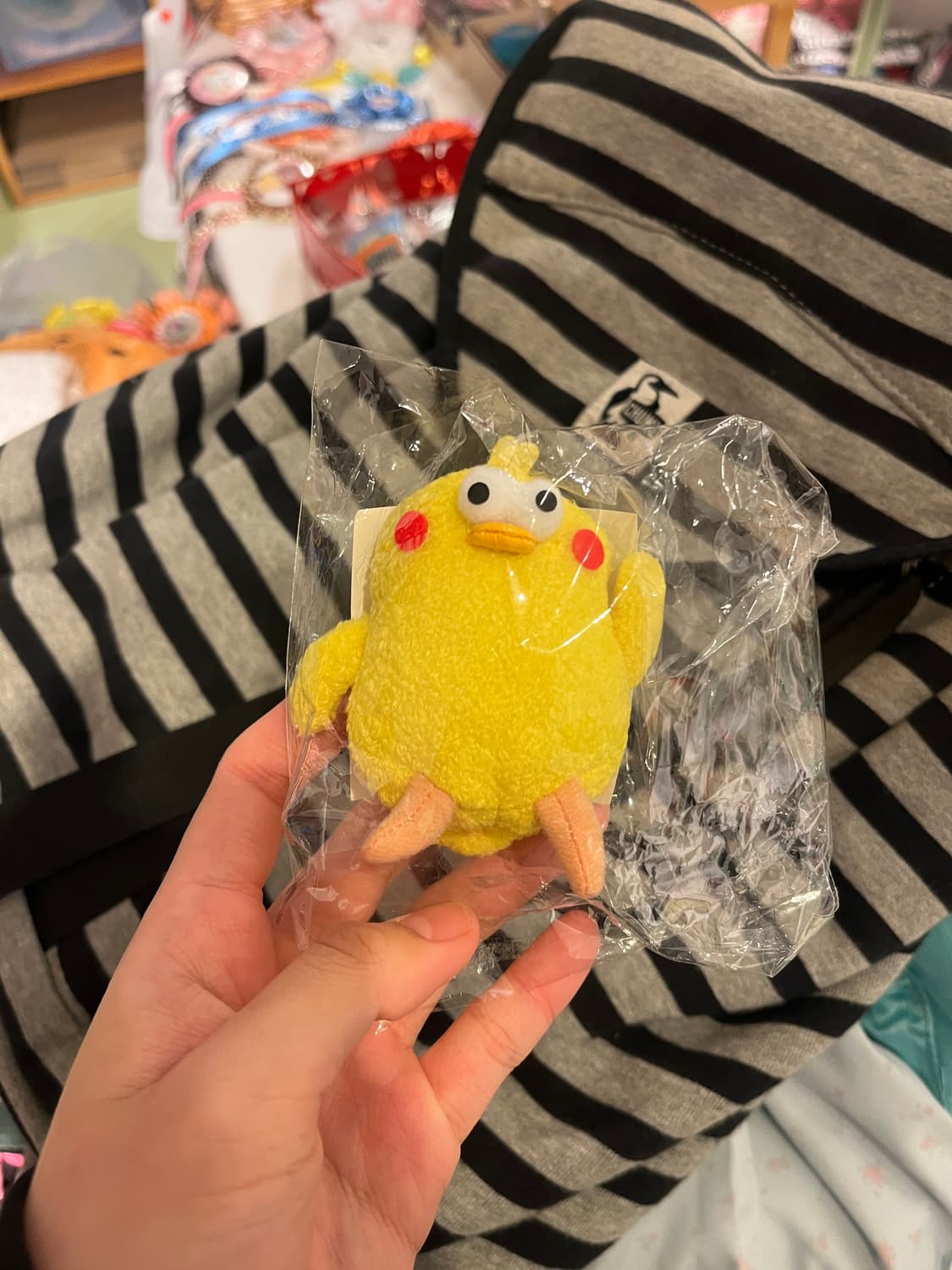 첨스 스트라이프 백팩 🐧 상품이미지10