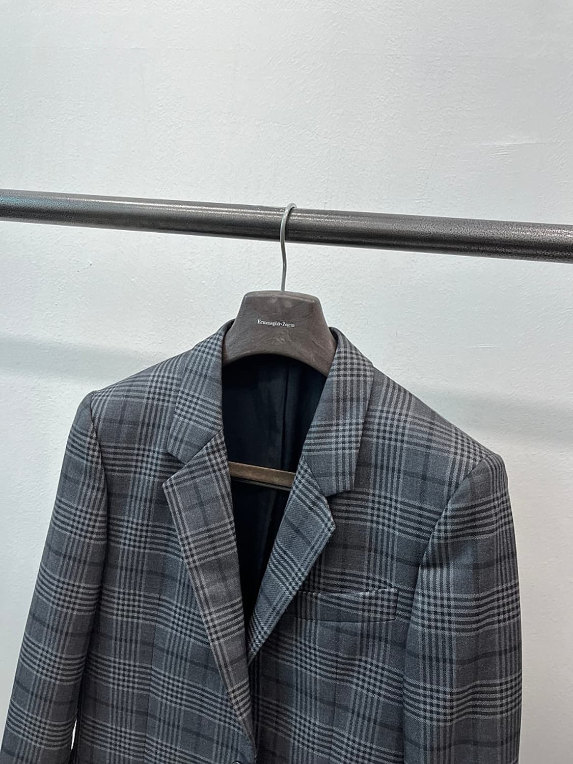 95) 알렉산더맥퀸 그레이 체크자켓  상품이미지3