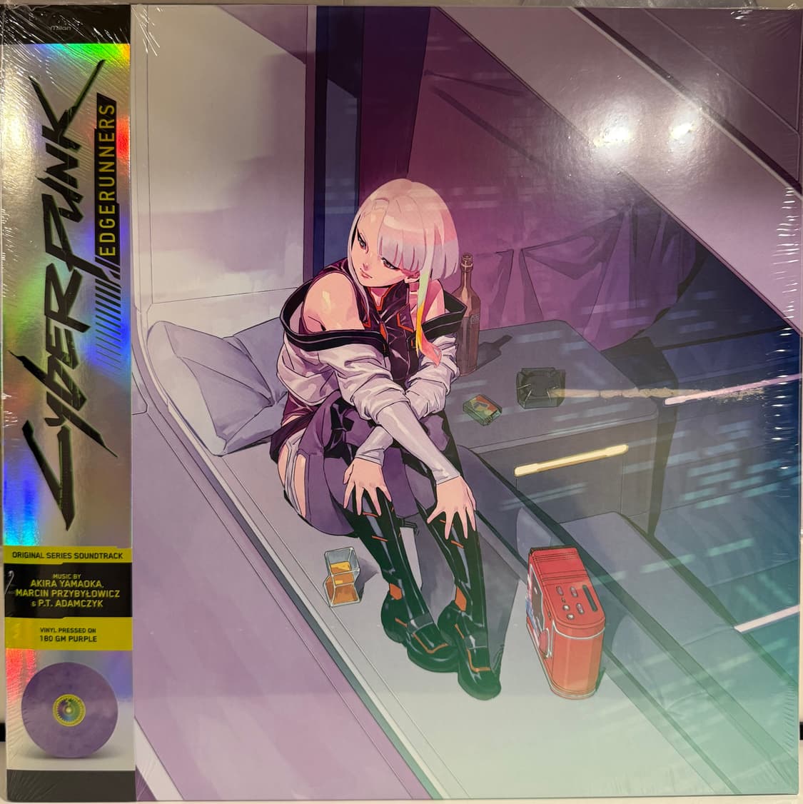 사이버펑크 엣지러너 OST 퍼플 바이닐 lp vinyl 미개봉 새상품 상품이미지1
