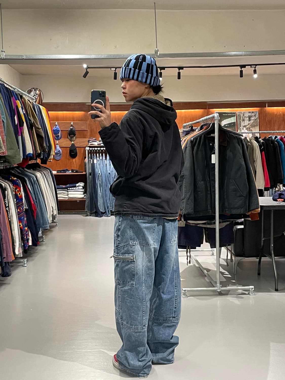 빈티지 쉐르파 워크 자켓   상품이미지5