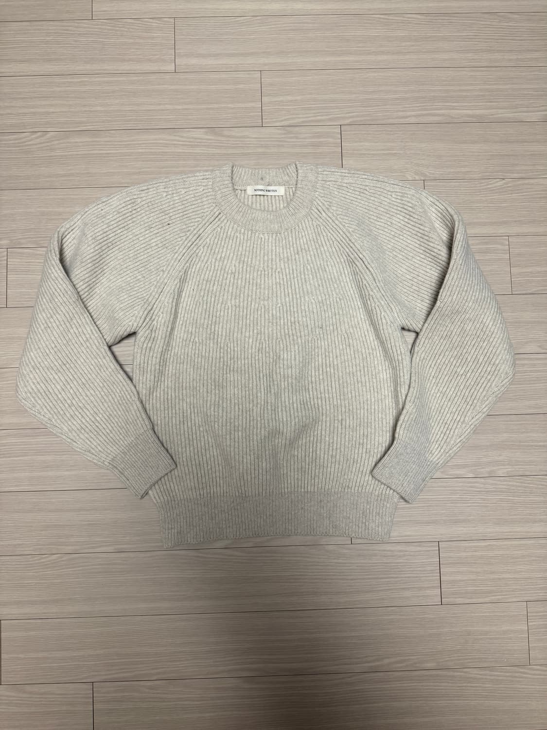 낫띵리튼 Volume ribbed 니트 상품이미지5
