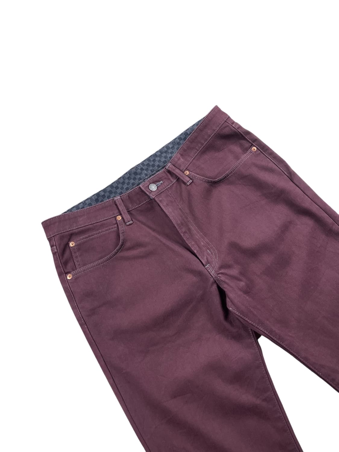Edwin 와인컬러 데님팬츠  상품이미지4