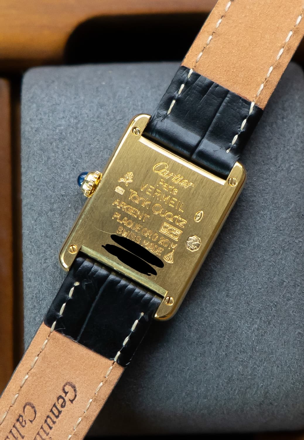 까르띠에 머스트 탱크 sm 쿼츠 빈티지 시계 상품이미지2