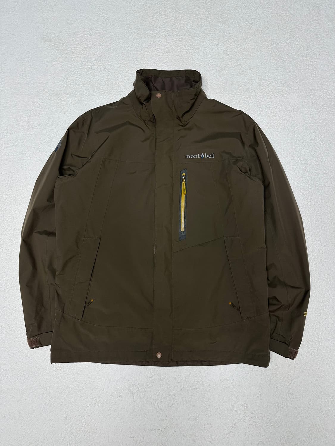 몽벨 고어텍스 바람막이 자켓 카키브라운 상품이미지1