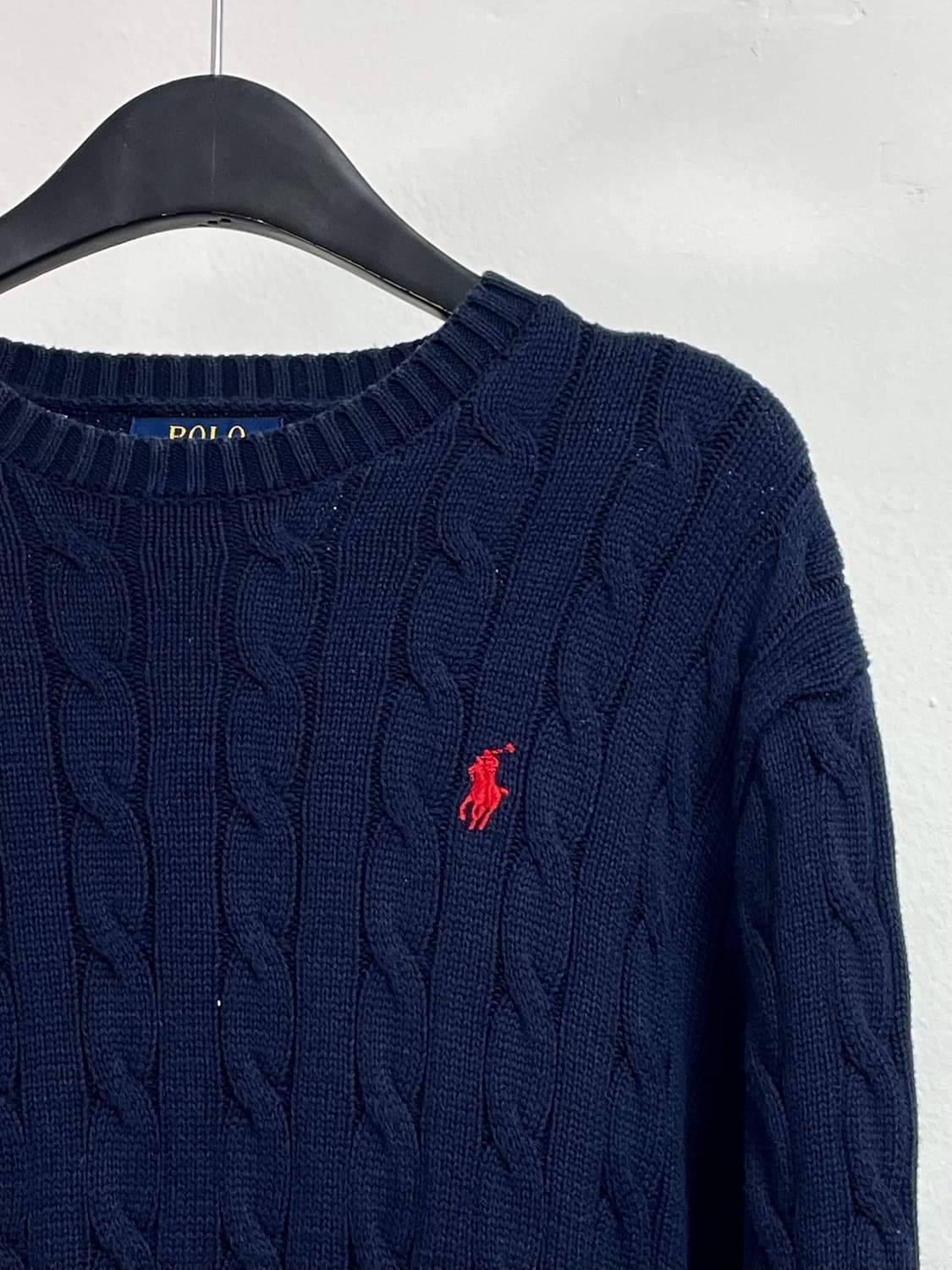  폴로 랄프로렌 네이비 케이블 니트 (on.127)    상품이미지2