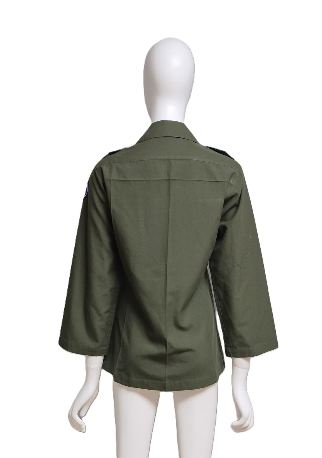 육군 구형 육군중앙경리단 준장 민무늬 전투복 상의 자켓 (XXS) 상품이미지4