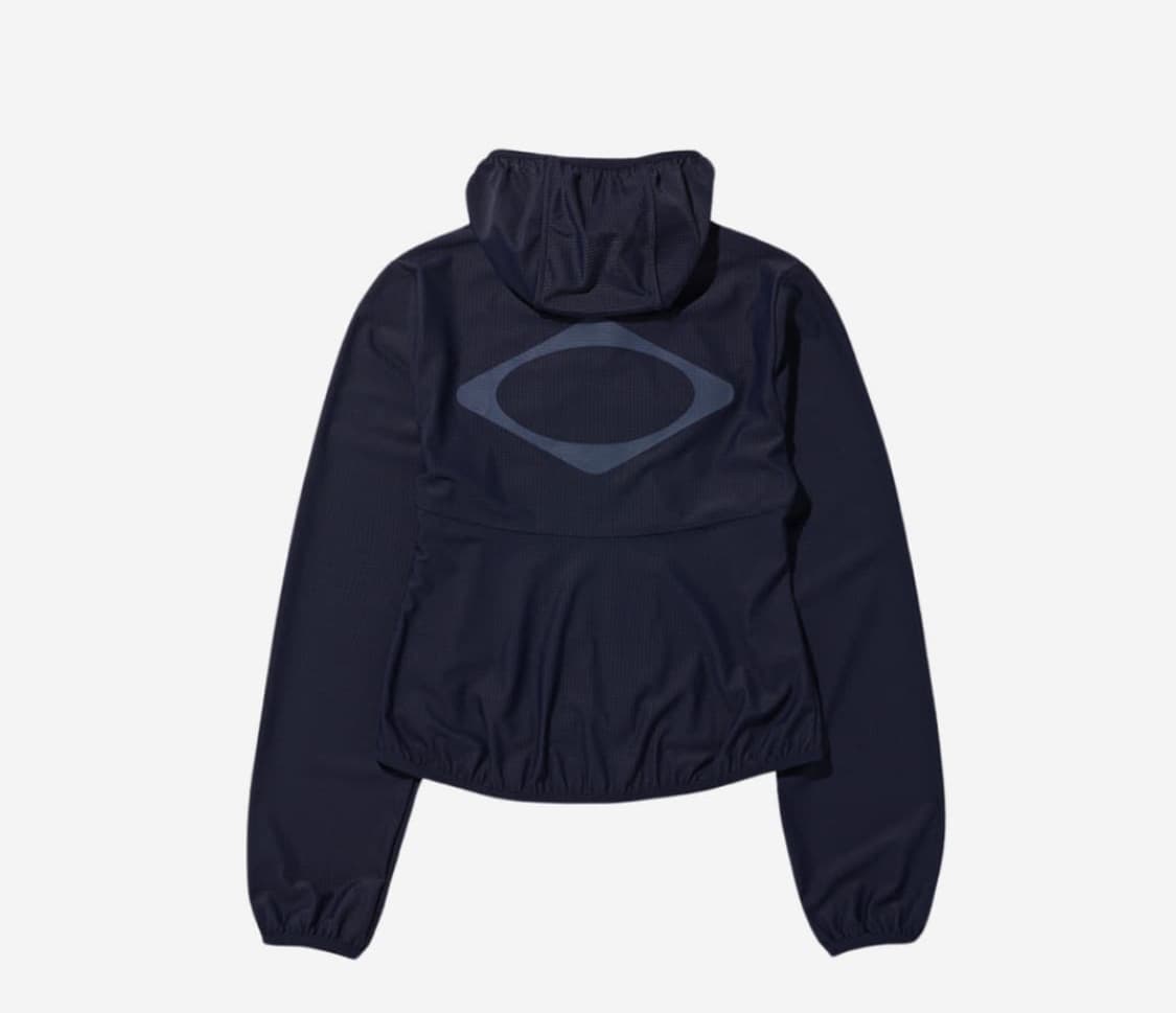 미스치프 후디 와플 집업 네이비 S 상품이미지2