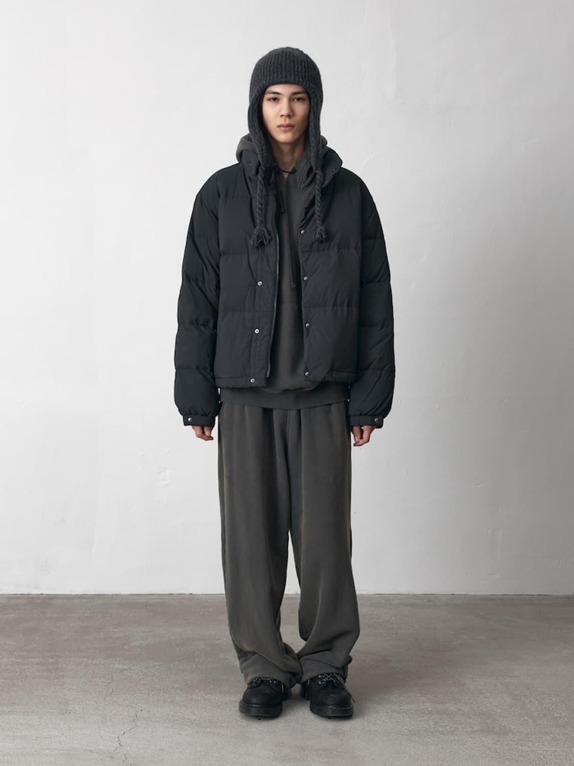 Men Commuter Light Down Puffer Black 상품이미지2